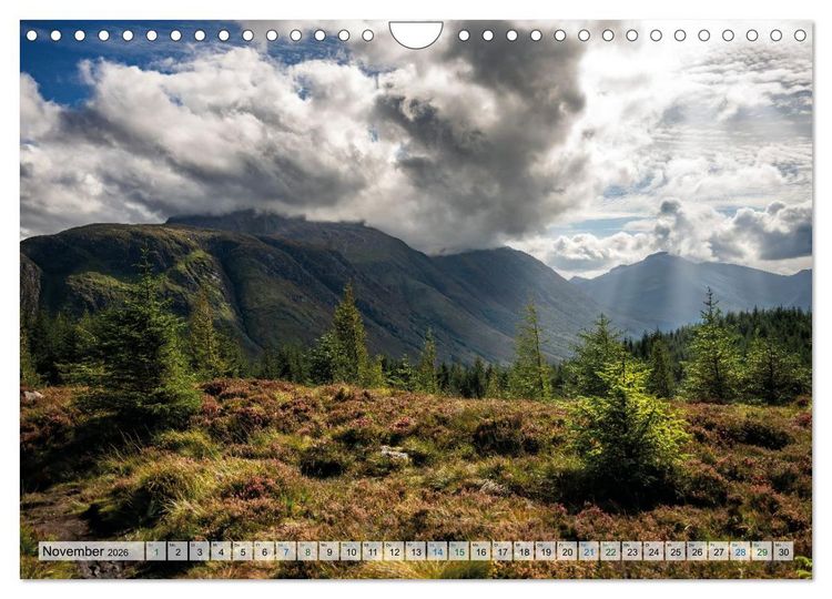 Produktbild: Mein Schottland - Landschaften (Wandkalender 2026 DIN A4 quer), CALVENDO Monatskalender