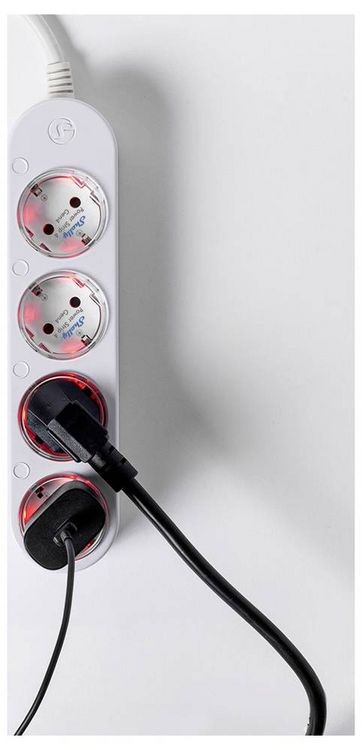 Produktbild: Shelly Power Strip 4 Gen4 Steckdose