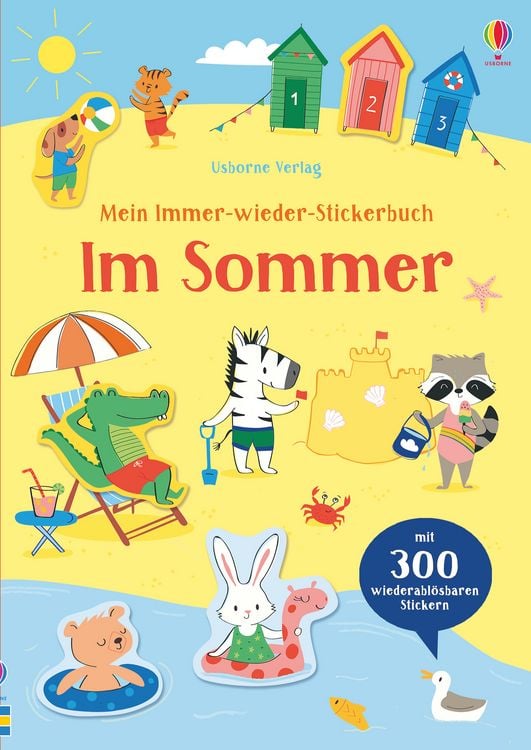 Produktbild: Mein Immer-wieder-Stickerbuch: Im Sommer