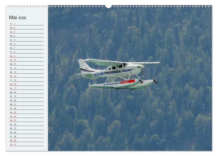Produktbild: Faszination Wasserflugzeuge (hochwertiger Premium Wandkalender 2026 DIN A2 quer), Kunstdruck in Hochglanz