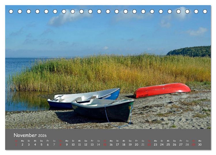 Produktbild: R&uuml;gen &ndash; Insel der Superlative (Tischkalender 2026 DIN A5 quer), CALVENDO Monatskalender