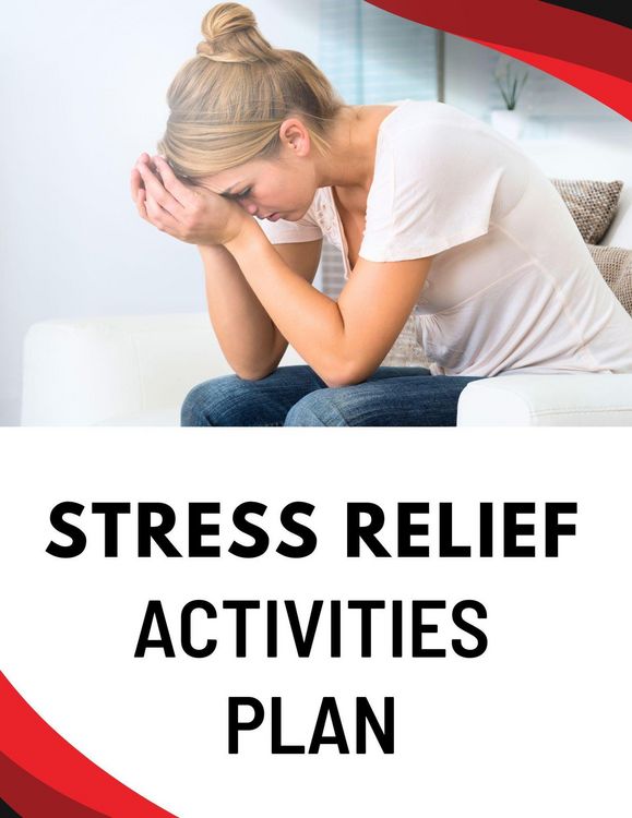 Produktbild: Stress Relief Activities Plan