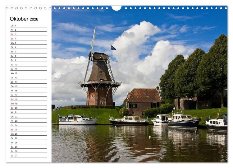 Produktbild: Friesland - Fryslan (Wandkalender 2026 DIN A3 quer), CALVENDO Monatskalender