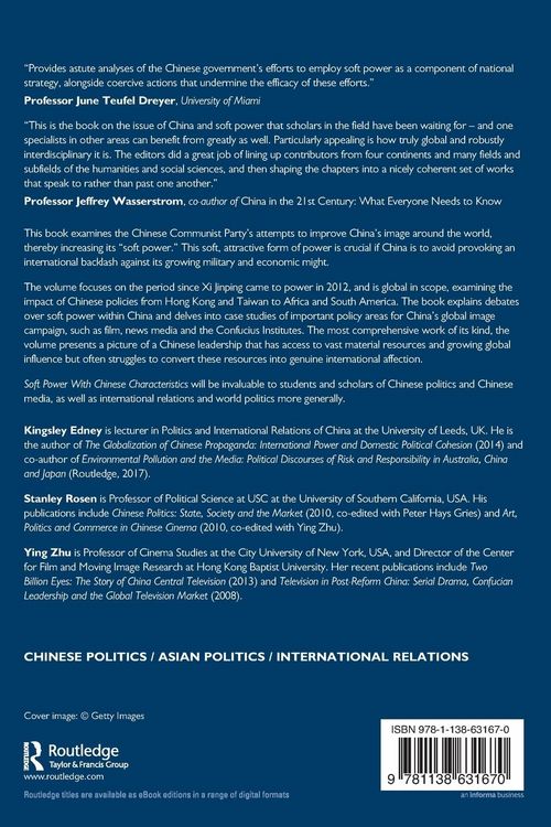 Produktbild: Soft Power With Chinese Characteristics