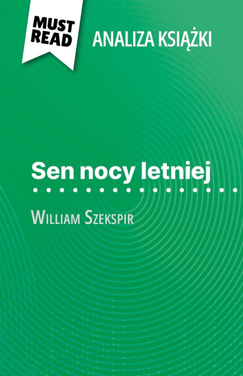 Produktbild: Sen nocy letniej ksiazka William Szekspir (Analiza ksiazki)