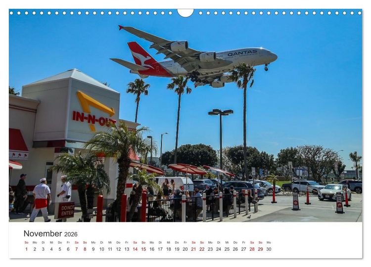Produktbild: Kalifornien Bilder aus Los Angeles (Wandkalender 2026 DIN A3 quer), CALVENDO Monatskalender