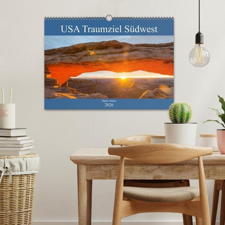 Produktbild: USA Traumziel S&uuml;dwest (Wandkalender 2026 DIN A3 quer), CALVENDO Monatskalender