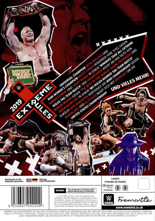 Produktbild: Extreme Rules 2019 [2 DVDs]