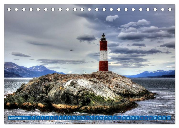 Produktbild: Wildes Patagonien - Abenteuer am Ende der Welt (Tischkalender 2026 DIN A5 quer), CALVENDO Monatskalender