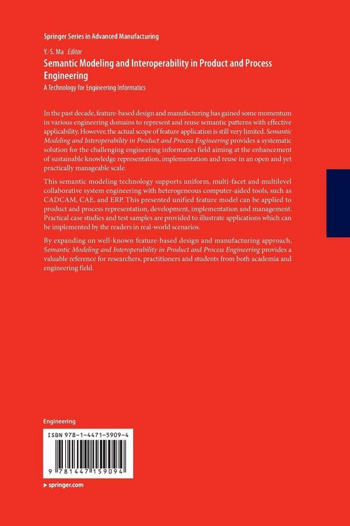 Produktbild: Semantic Modeling and Interoperability in Product and Process Engineering