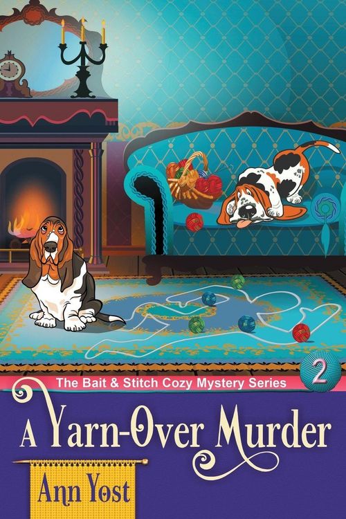 Produktbild: A Yarn-Over Murder (The Bait & Stitch Cozy Mystery Series, Book 2)