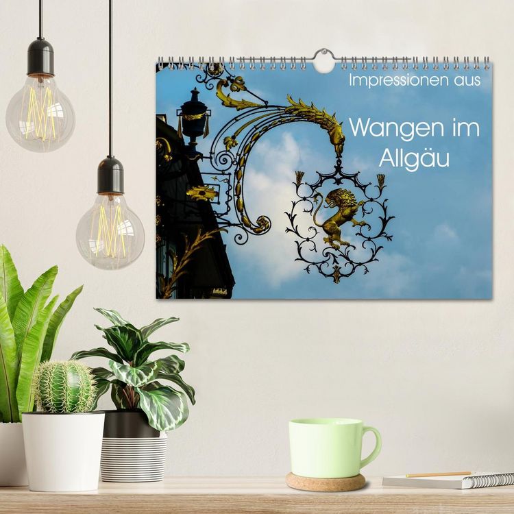 Produktbild: Impressionen aus Wangen im Allg&auml;u (Wandkalender 2026 DIN A4 quer), CALVENDO Monatskalender
