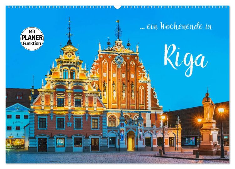 Produktbild: Ein Wochenende in Riga (Wandkalender 2026 DIN A2 quer), CALVENDO Monatskalender