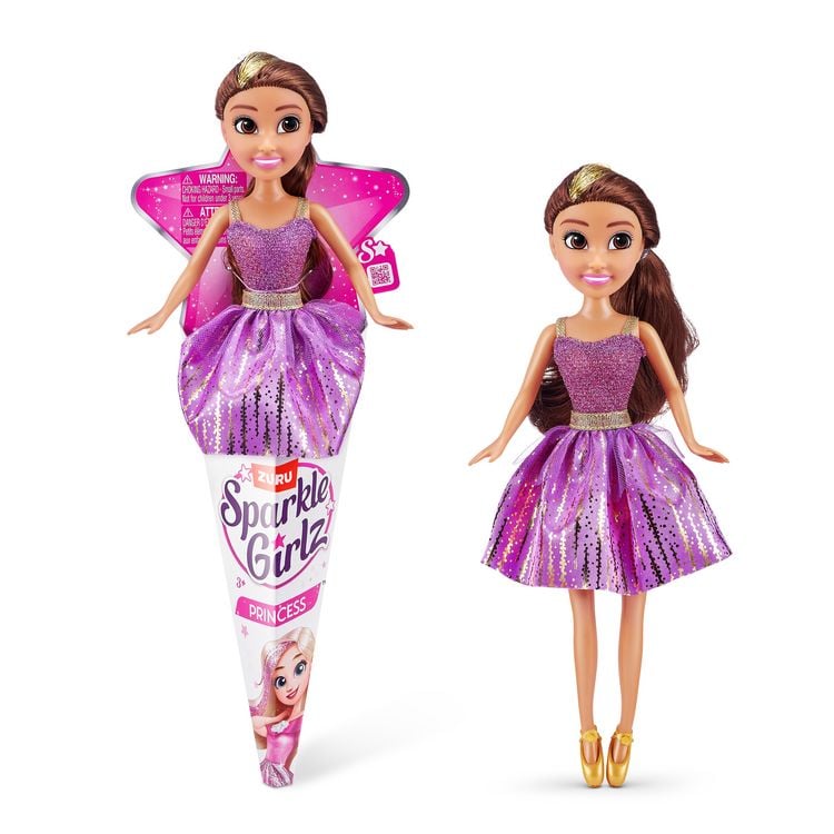 Produktbild: Sparkle Girlz Puppe Prinzessin 3fach sortiert
