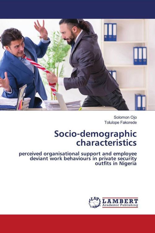 Produktbild: Socio-demographic characteristics
