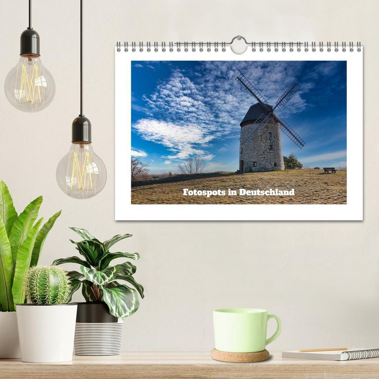 Produktbild: Fotospots in Deutschland (Wandkalender 2026 DIN A4 quer), CALVENDO Monatskalender