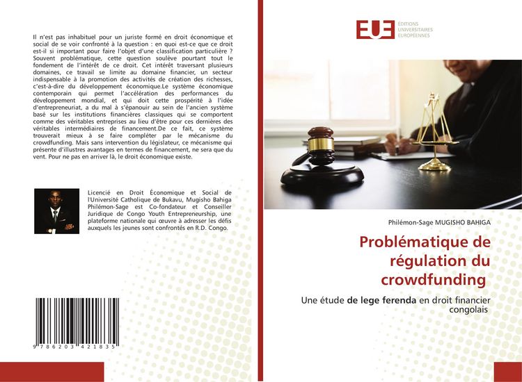 Produktbild: Probl&eacute;matique de r&eacute;gulation du crowdfunding