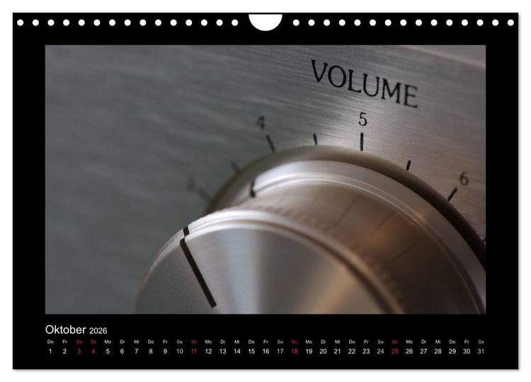 Produktbild: Hifi Visionen (Wandkalender 2026 DIN A4 quer), CALVENDO Monatskalender