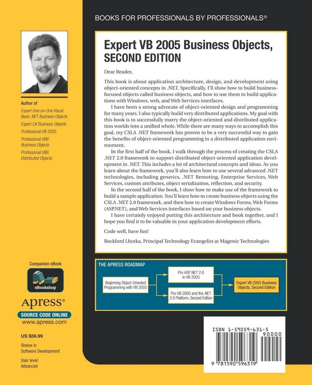 Produktbild: Expert VB 2005 Business Objects