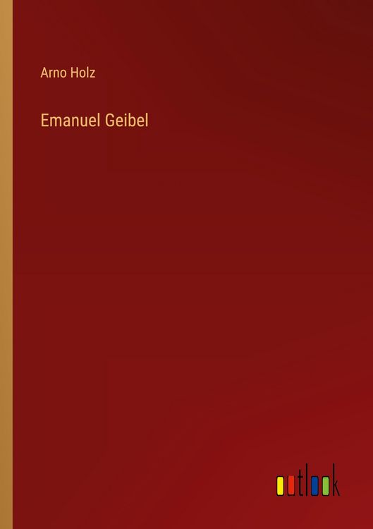 Produktbild: Emanuel Geibel