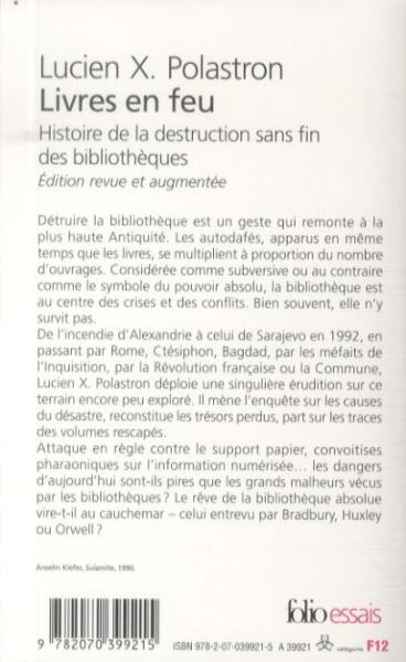 Produktbild: Fre-Livres En Feu