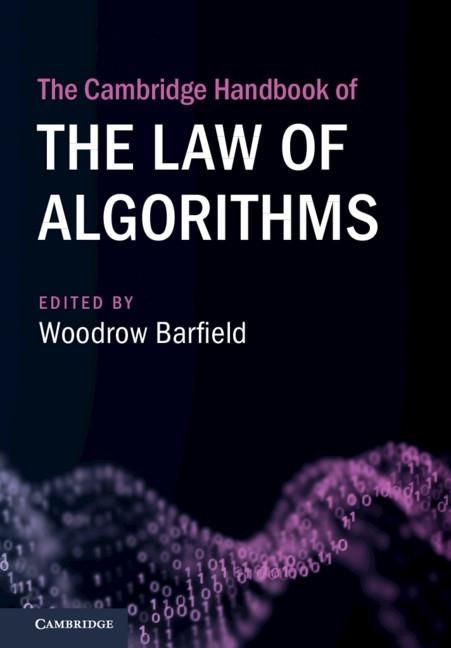Produktbild: Cambridge Handbook of the Law of Algorithms