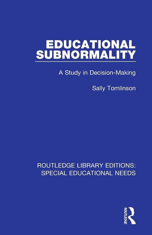 Produktbild: Educational Subnormality