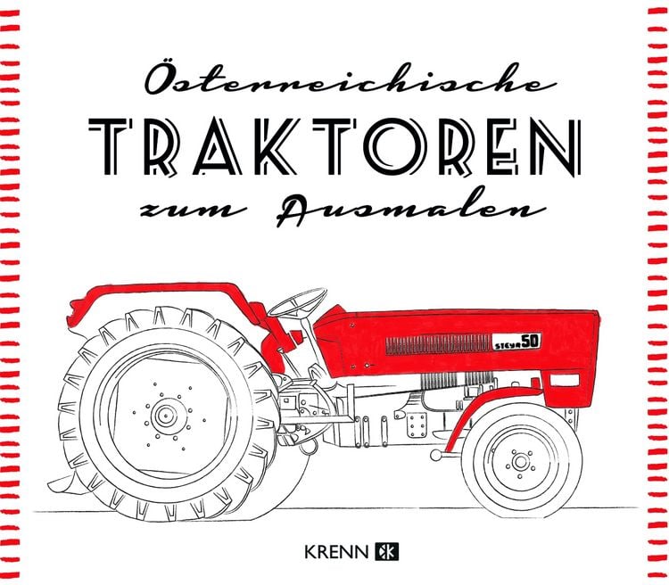 Produktbild: &Ouml;sterreichische Traktoren Malbuch