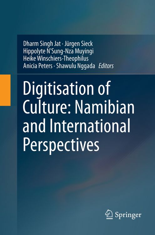 Produktbild: Digitisation of Culture: Namibian and International Perspectives