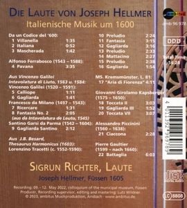 Produktbild: Die Laute von Joseph Hellmer