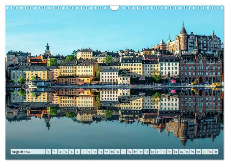 Produktbild: Stockholm - Venedig des Nordens (Wandkalender 2026 DIN A3 quer), CALVENDO Monatskalender