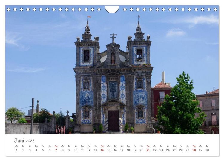 Produktbild: Portugal - der Norden (Wandkalender 2026 DIN A4 quer), CALVENDO Monatskalender