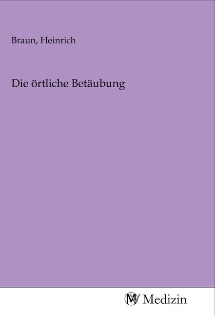 Produktbild: Die &ouml;rtliche Bet&auml;ubung
