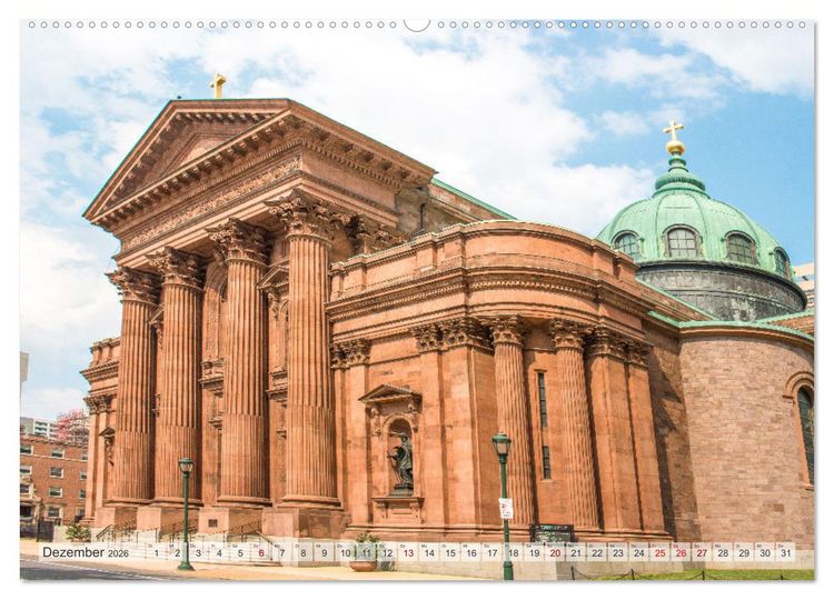 Produktbild: Philadelphia - Impressionen (hochwertiger Premium Wandkalender 2026 DIN A2 quer), Kunstdruck in Hochglanz