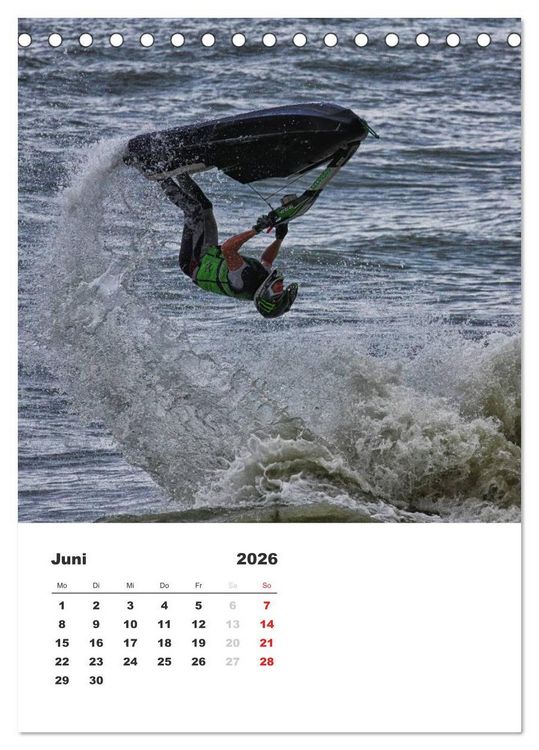 Produktbild: Abenteuer Wasser (Tischkalender 2026 DIN A5 hoch), CALVENDO Monatskalender