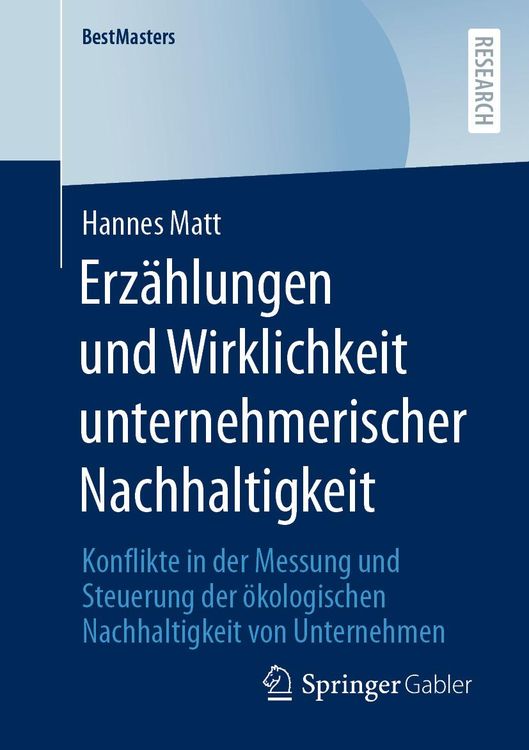Produktbild: Erzählungen und Wirklichkeit unternehmerischer Nachhaltigkeit