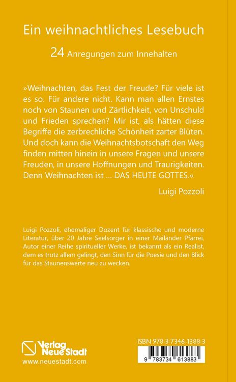 Produktbild: Weihnachten - das Heute Gottes