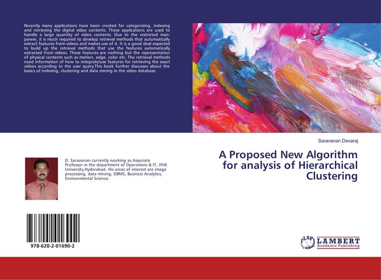 Produktbild: A Proposed New Algorithm for analysis of Hierarchical Clustering