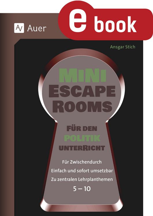 Produktbild: Mini-Escape Rooms f&uuml;r den Politikunterricht