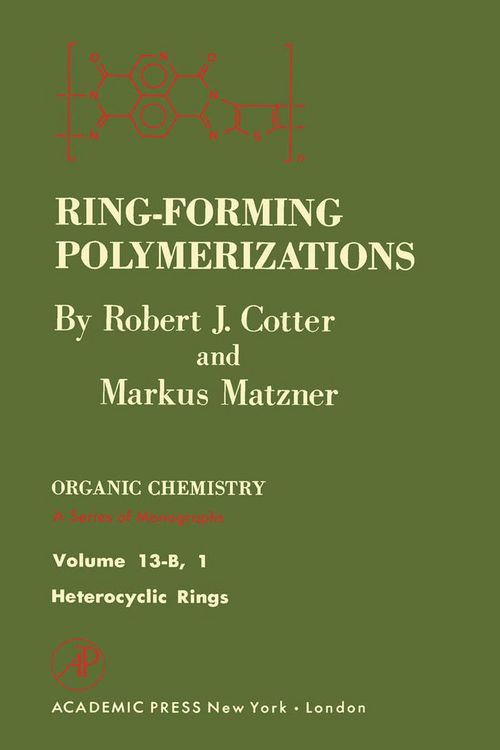 Produktbild: Ring-Forming Polymerizations Pt B 1