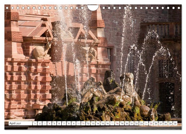 Produktbild: Baden-W&uuml;rttemberg - Heidelberg (Wandkalender 2027 DIN A4 quer), CALVENDO Monatskalender