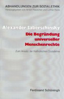Produktbild: Die Begründung universeller Menschenrechte