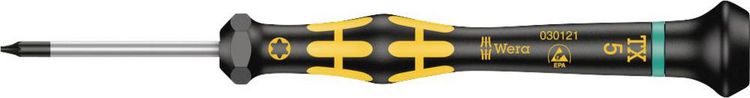 Produktbild: Wera 1567 ESD Torx-Schraubendreher Gr&ouml;&szlig;e (Schraubendreher) T 5 Klingenl&auml;nge: 40mm 1St.