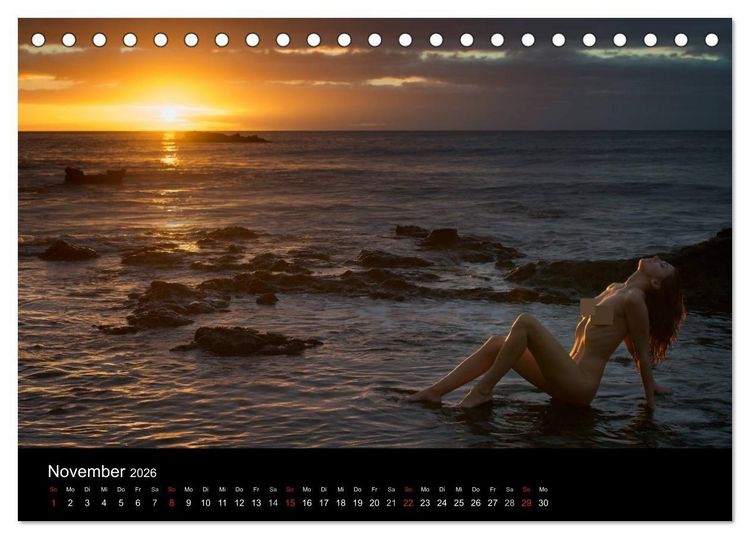 Produktbild: Landschaftsaktbilder Ibiza und Lanzarote (Tischkalender 2026 DIN A5 quer), CALVENDO Monatskalender