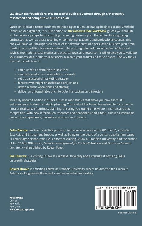 Produktbild: The Business Plan Workbook