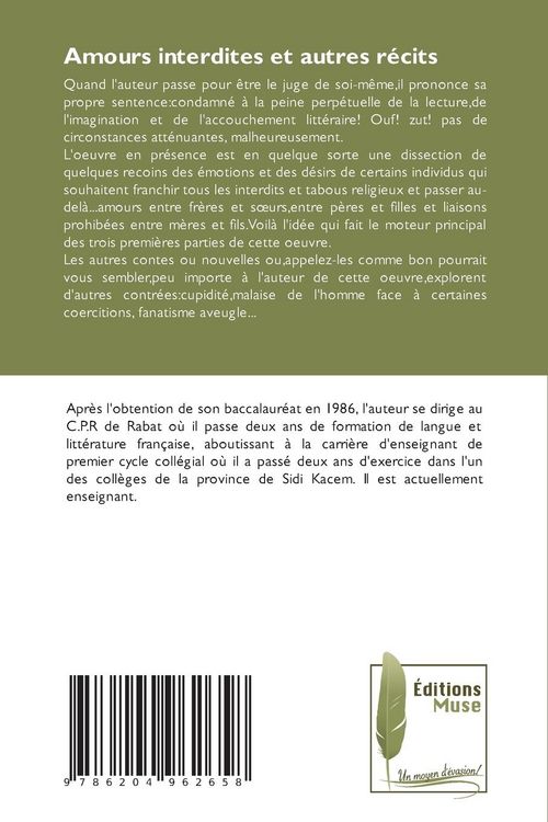 Produktbild: Amours interdites et autres r&eacute;cits