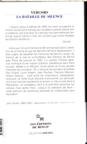 La bataille du silence