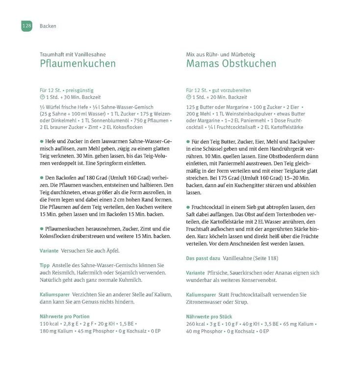 Produktbild: K&ouml;stlich essen Nierenerkrankungen