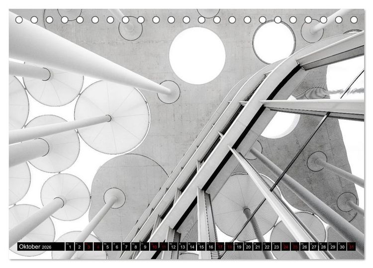 Produktbild: fine Art - Architektur (Tischkalender 2026 DIN A5 quer), CALVENDO Monatskalender
