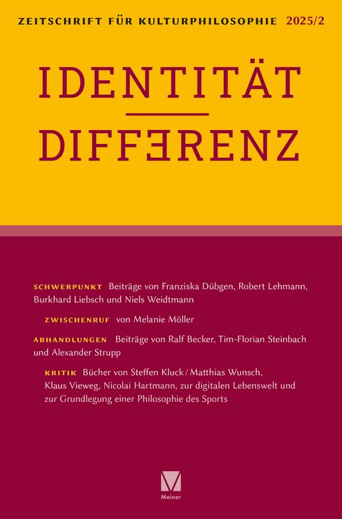 Produktbild: Identit&auml;t/Differenz